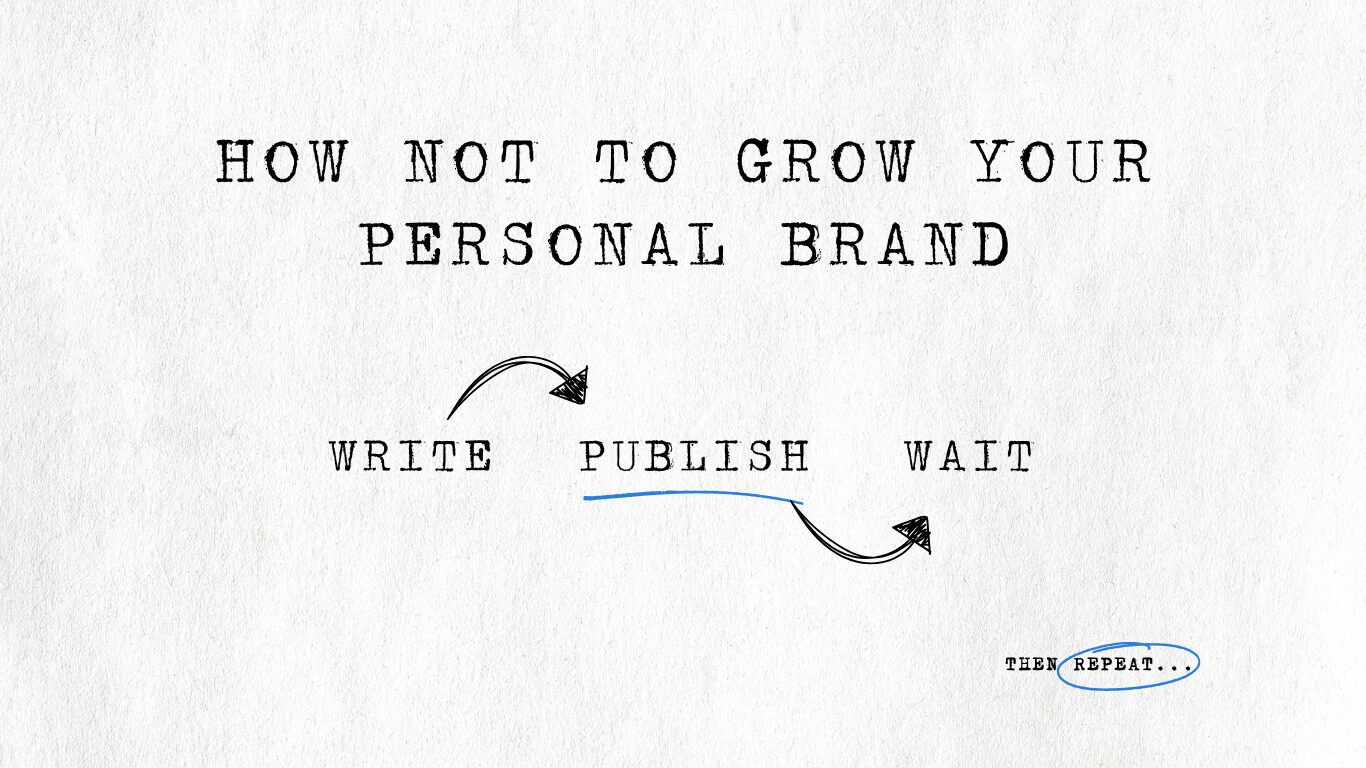 how not to build your personal brand